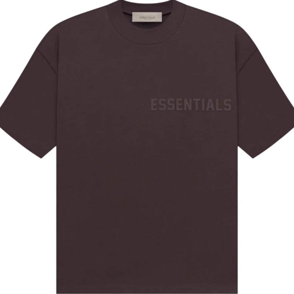 Fear of God Essentials Dark Brown T-Shirt